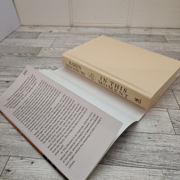 In‎ This Moment BY Karen Kingsbury - Baxter Family - Hardcover with Dust Jacket - Picture 8 of 13